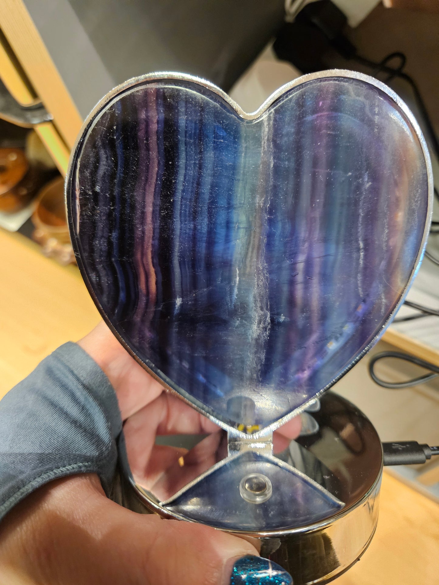 Flourite Lamp