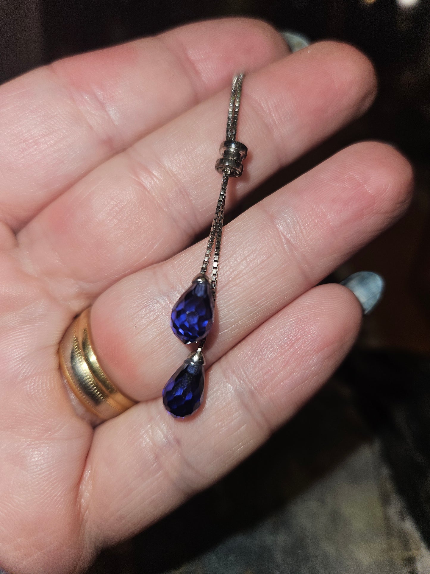 Blue Topaz Necklace