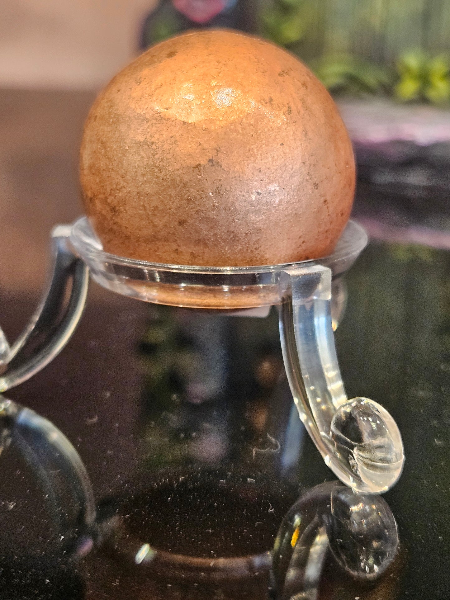 Small Copper Sphere