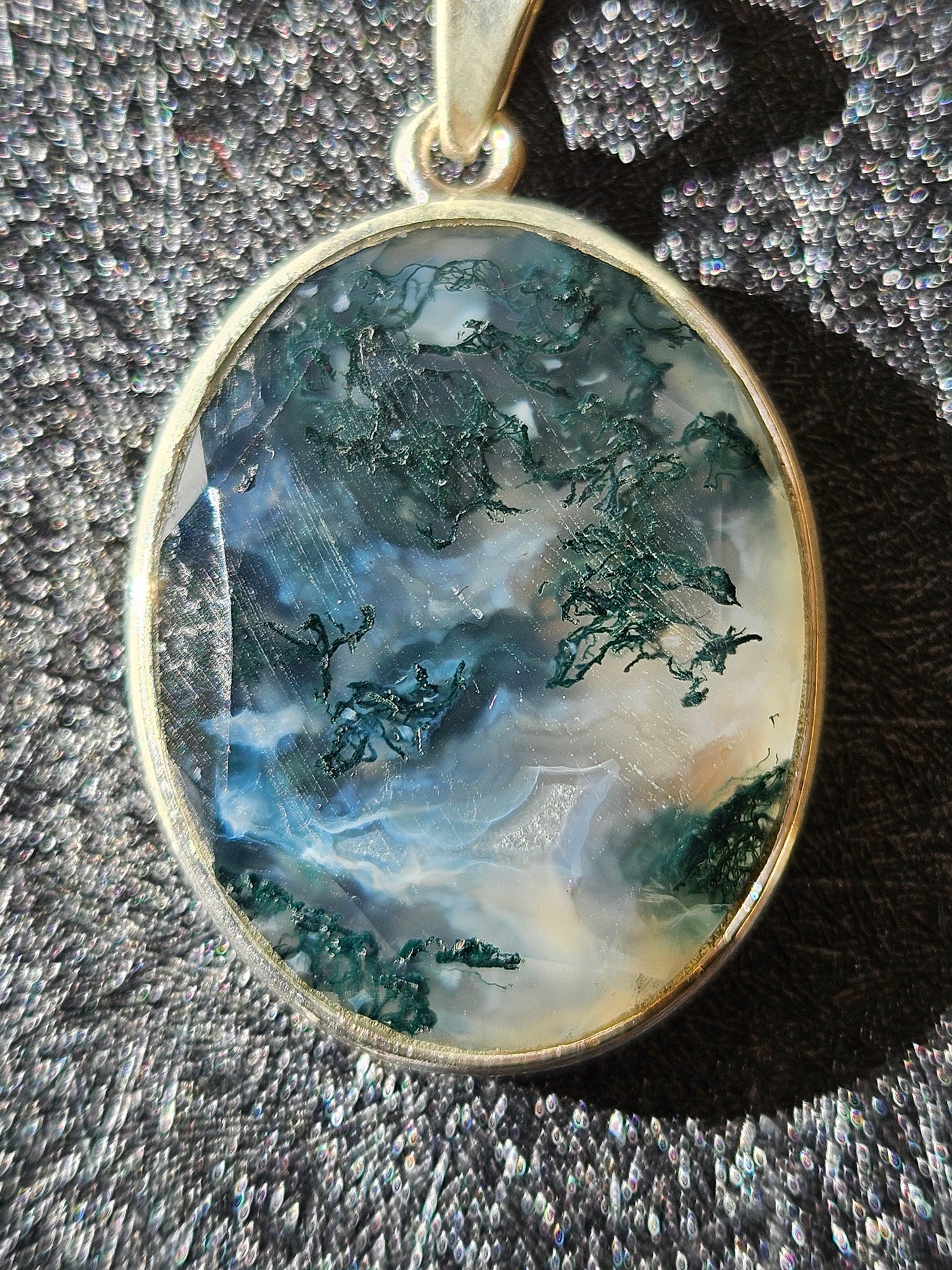 Moss Agate Necklace