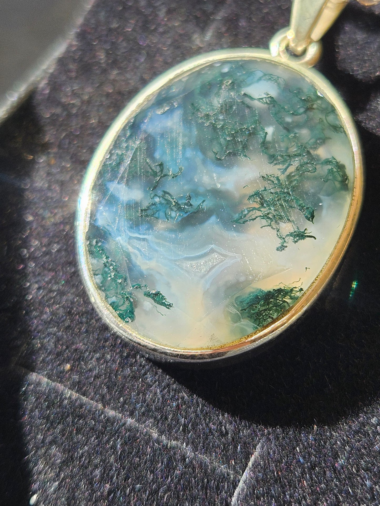 Moss Agate Necklace