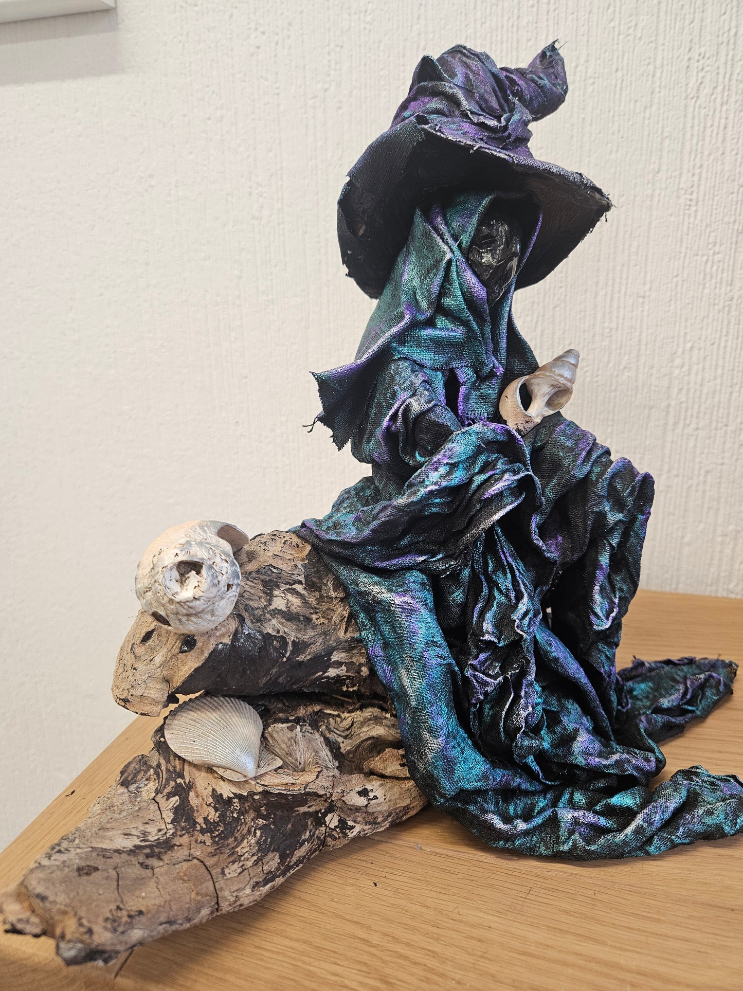 Sea Witch on Drift Wood 🌊 🧙♀️