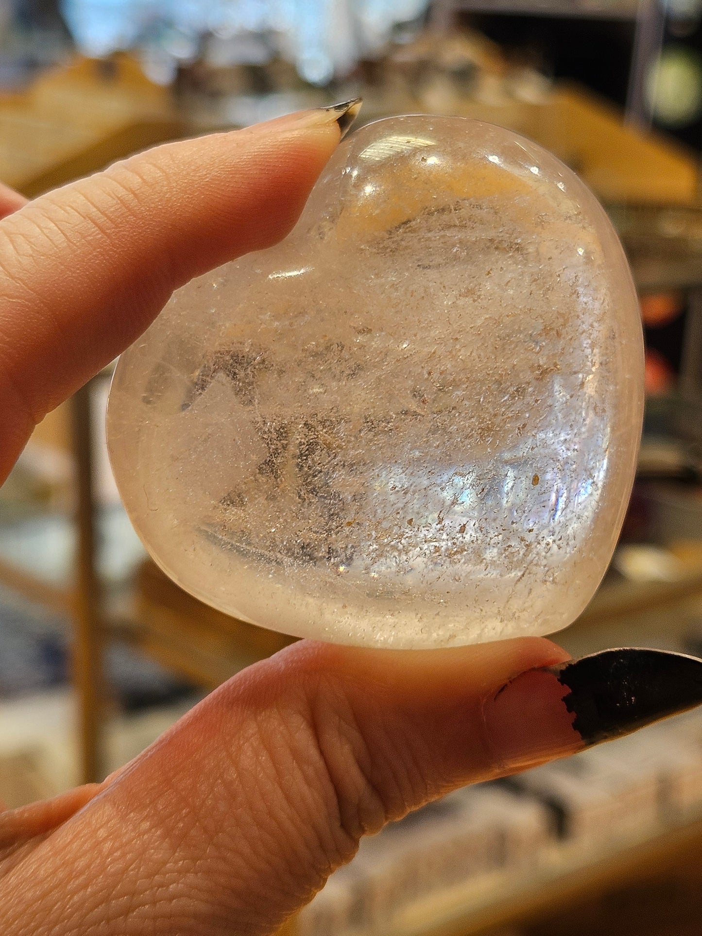 Quartz Puff Heart