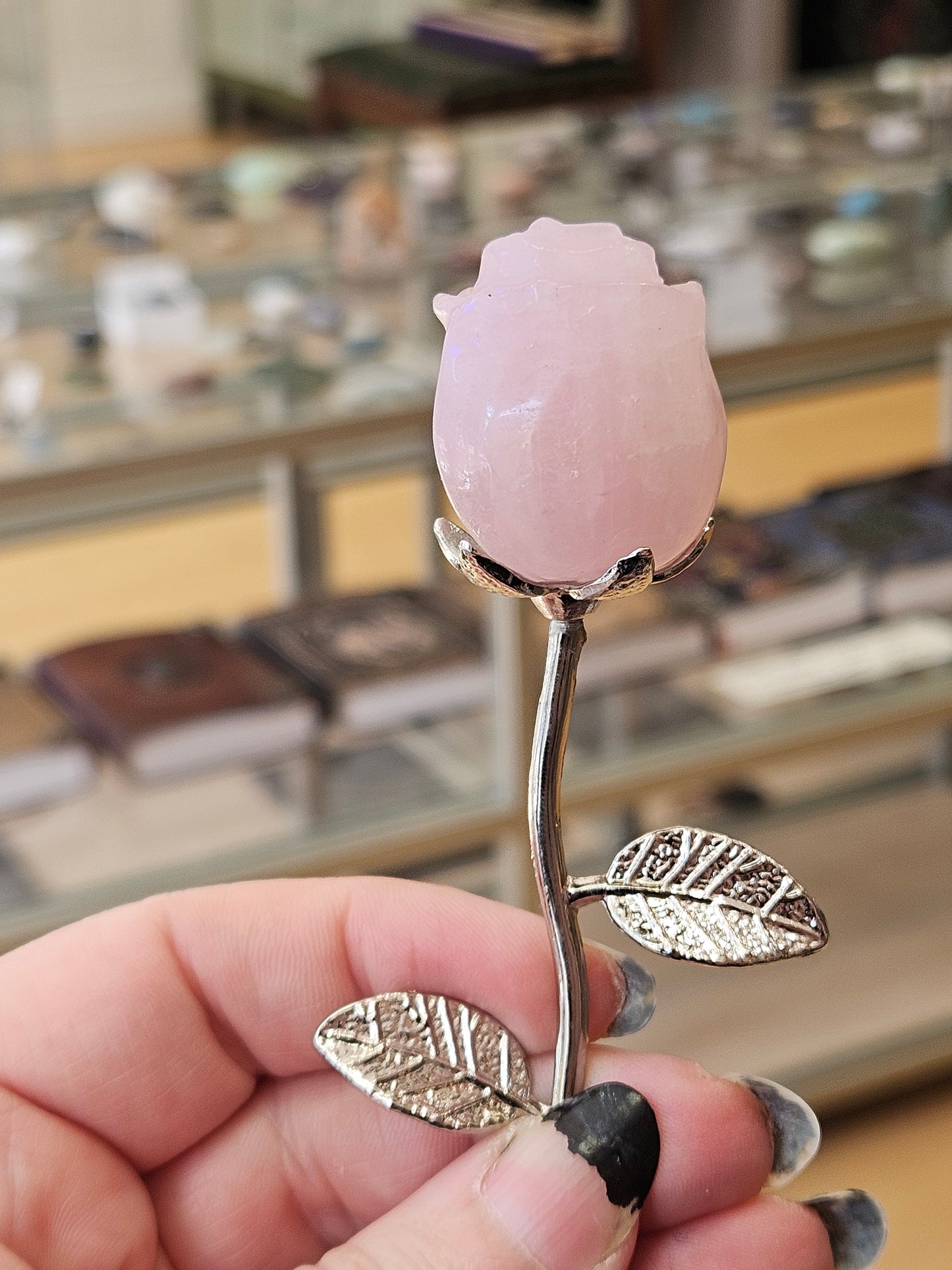 Rose Quartz Rose
