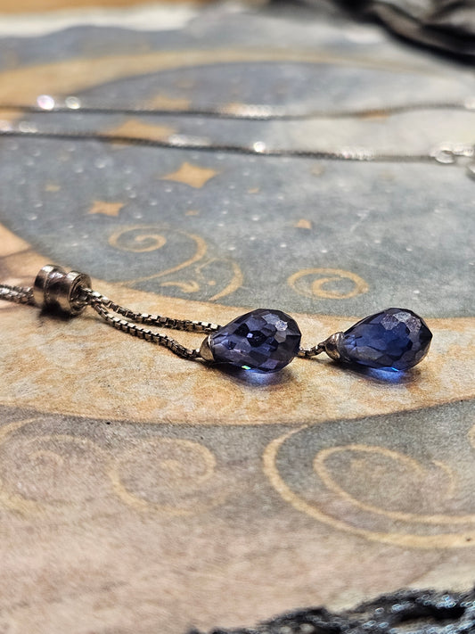 Blue Topaz Necklace