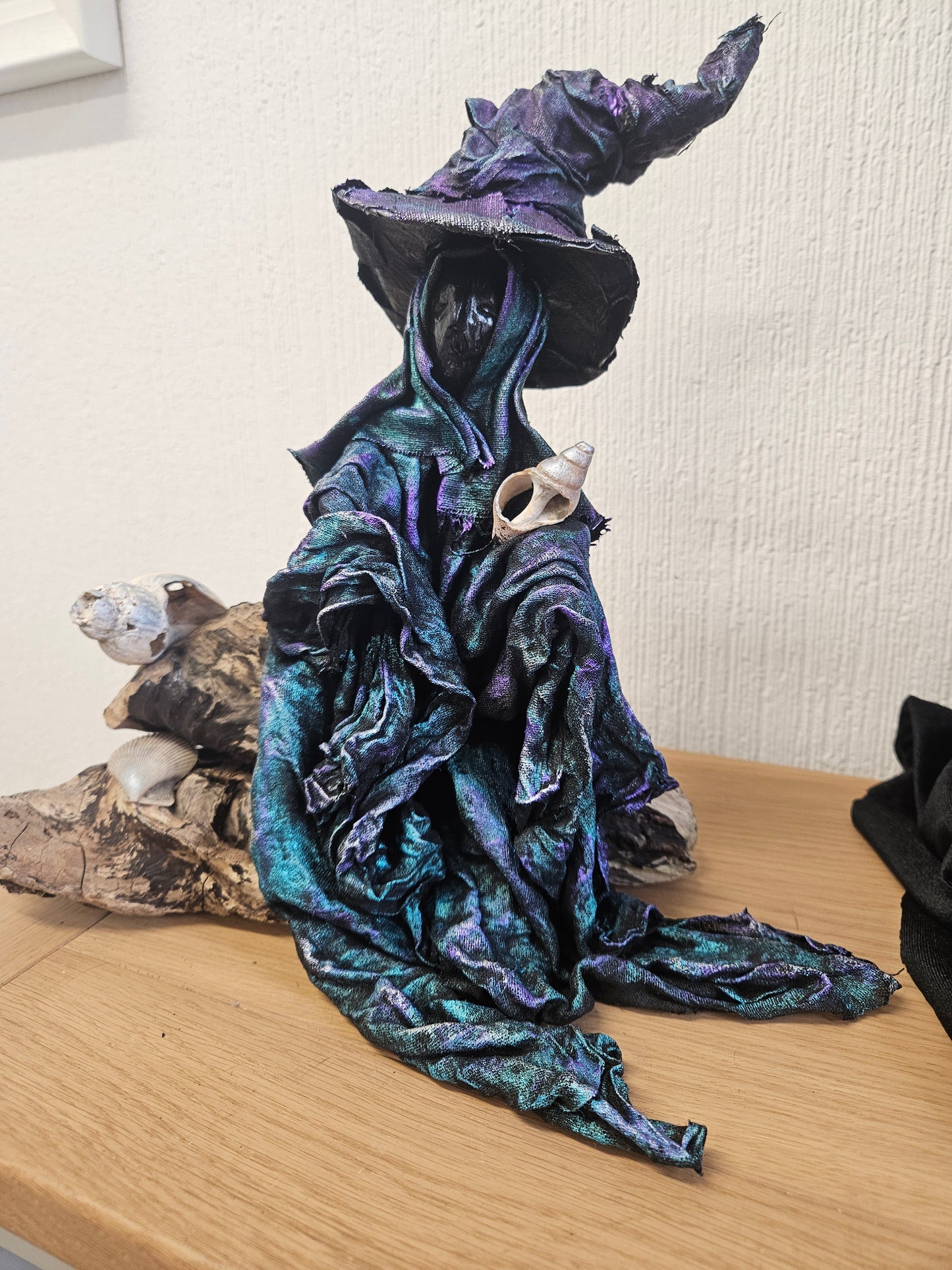 Sea Witch on Drift Wood 🌊 🧙‍♀️