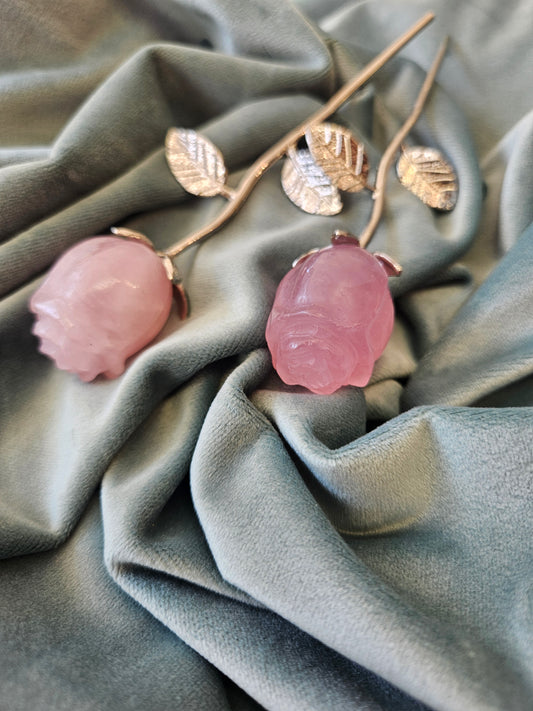 Rose Quartz Rose